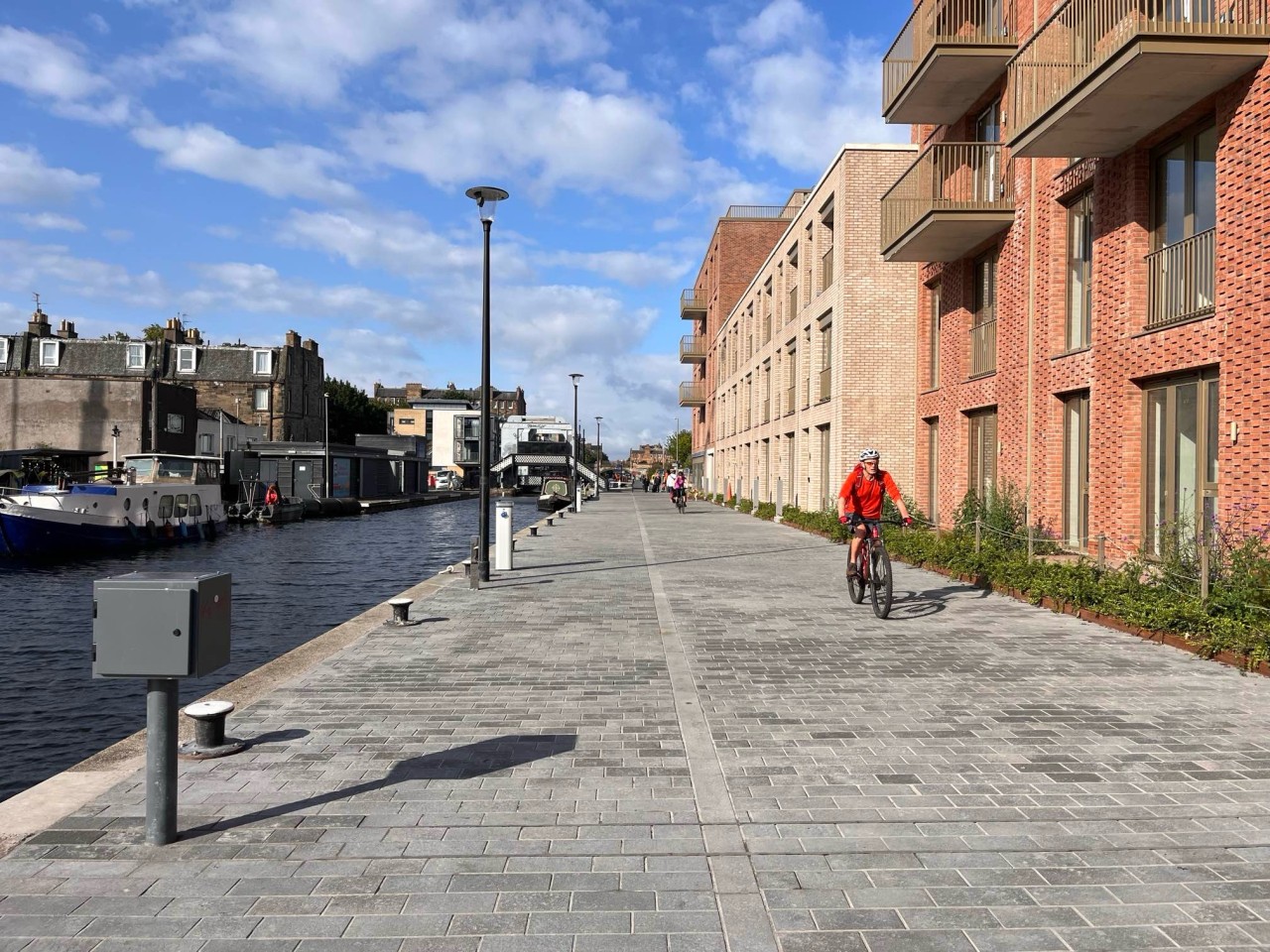 Fountainbridge Towpath By RaeburnFarquharBowen