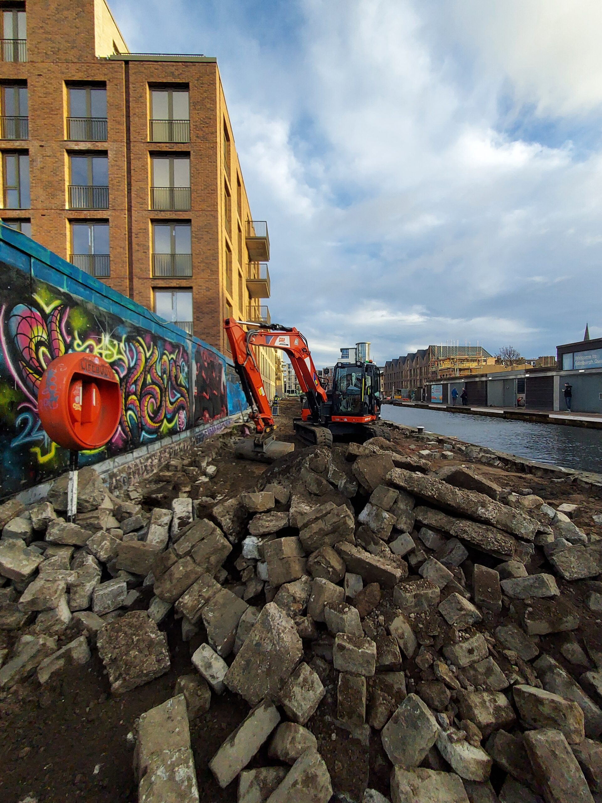 Towpath Construction by RaeburnFarquharBowen