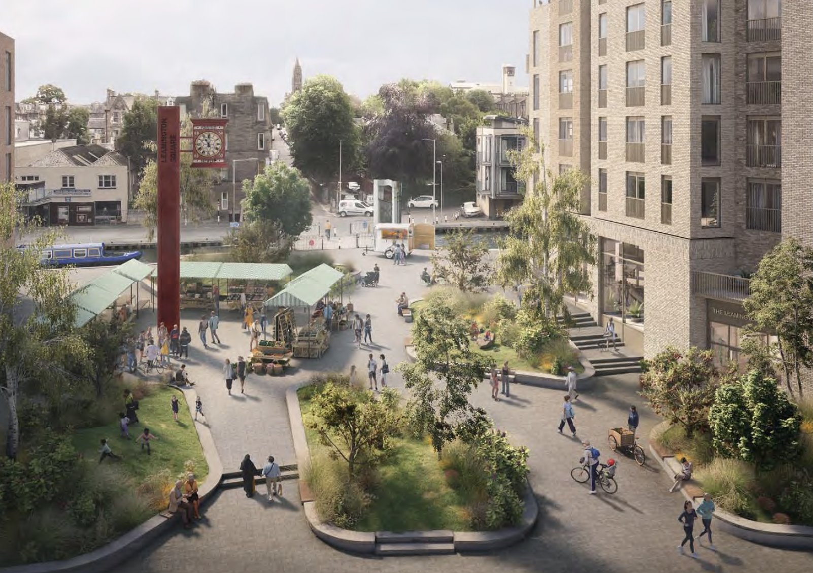 Leamington Square Fountainbridge (image by 7N Architects)